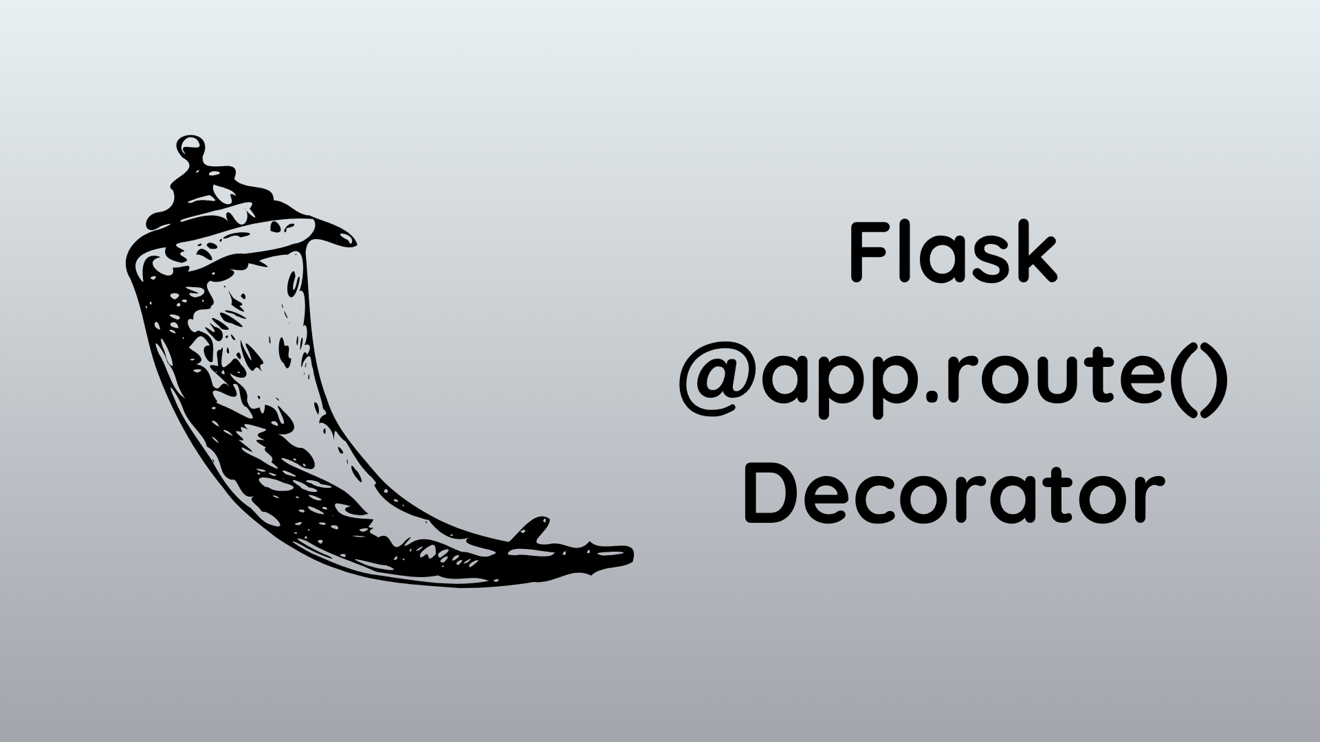 Flask @app.route() Decorator — Syntax, Parameters, and Examples